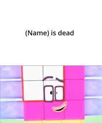 (Name) is dead Meme Template