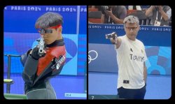 olympic shooters Meme Template