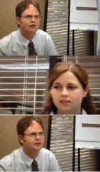 Dwight superior genes Meme Template