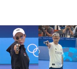 Olympic Guns Meme Template