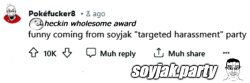 Soyjak.party reddit banner Meme Template