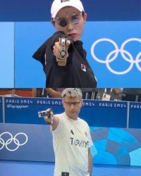 Olympics Shooters Meme Template