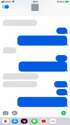 Blank Text Messages Meme Template