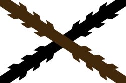 Neela_Jolene flag without the shield Meme Template