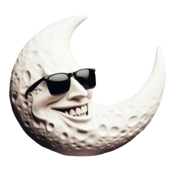 Moon Man Meme Template