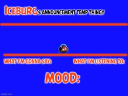 grubecI's Blue Alert Meme Template