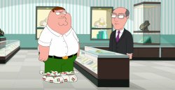 Peter Griffin bread bag shoes Meme Template