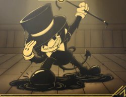 bendy dab Meme Template