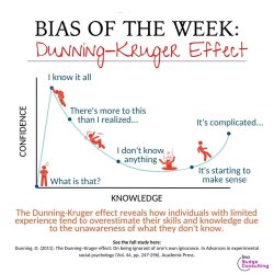 The Dunning-Kruger Effect for stupid people Meme Template