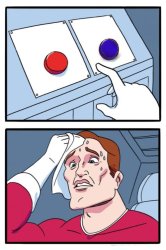 choices red blue Meme Template