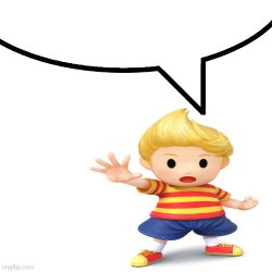 Lucas mother 3 speech bubble Meme Template