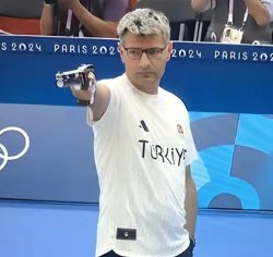 Turkey olympic shooter Meme Template