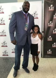 Shaq & Simone Biles Meme Template