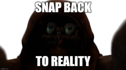 snap back to reality bear Meme Template