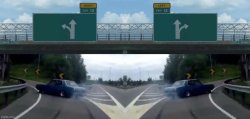 Double exit 12 off ramp Meme Template