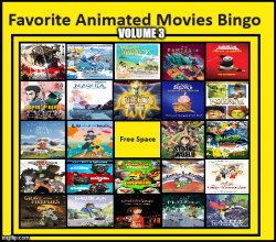 movie bingo volume 3 Meme Template