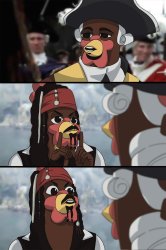 Pirate COQ INU Meme Template
