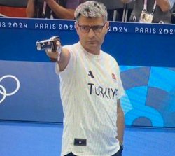 Turkish Olympic Shooter Meme Template