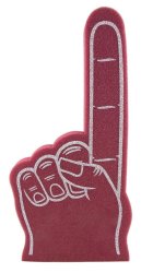 Foam Finger Meme Template