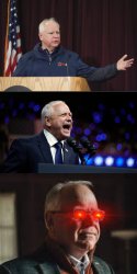 Tim Walz dad joke Meme Template