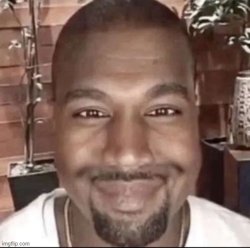 Kanye West Smiling Meme Template