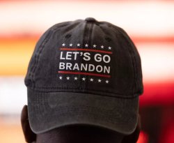 Let's Go Brandon ballcap Trump Vance Republican 2024 Meme Template