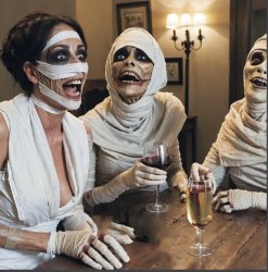 Wine Mummies Meme Template