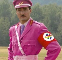 Justin Trudeau Pinko Nazi Meme Template