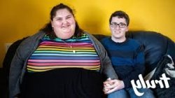 Fat Woman and Skinny Guy Meme Template