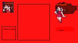 GfFnf’s announcement temp Meme Template