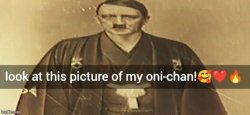 Hitler oni-chan Meme Template