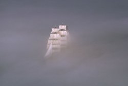 Ship in fog Meme Template