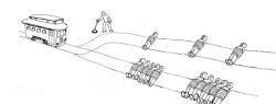 Trolley problem extended Meme Template