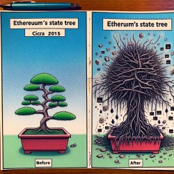 Ethereum's ever growing state tree Meme Template