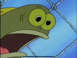 Spongebob WHAT fish Meme Template