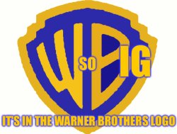 Warner Brothers W so Big Meme Template