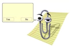 Clippy annoyed Meme Template