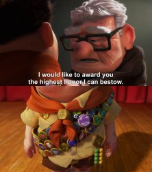 I'd like to reward you Meme Template