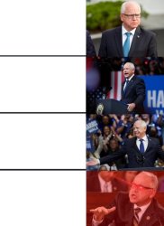 Tim Walz Chart Meme Template