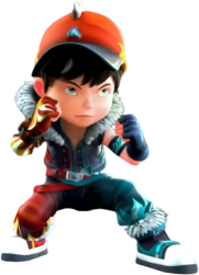 Boboiboy FrostFire Meme Template