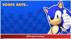 Sonic Says Meme Template