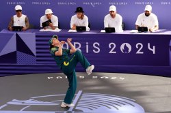 Australian Olympic Breakdance Fail Meme Template