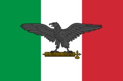 War-Flag of the Social-Republic Italy Meme Template