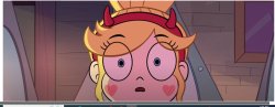 star butterfly looking at the viewer Meme Template