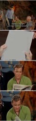 star trek book Meme Template