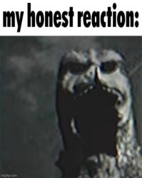 My honest reaction analog horror Godzilla Meme Template