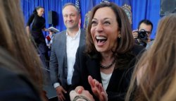 lunatic laugh kamala Meme Template