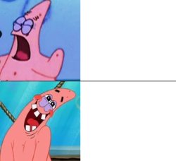 Drake Meme Patrick Star Meme Template