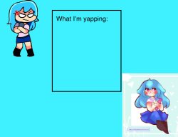 SkyFnf.‘S announcement temp Meme Template