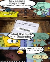 Freaky palmo Meme Template